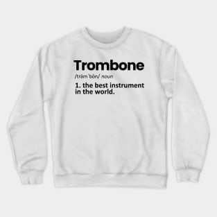 trombone Crewneck Sweatshirt